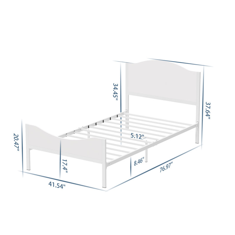 Lark Manor Alawi Twin Standard Platform Bed & Reviews Wayfair